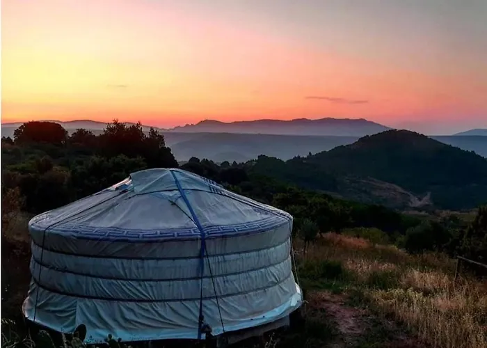 בקתה Yourte Mongole Insolite - Saint Roch *